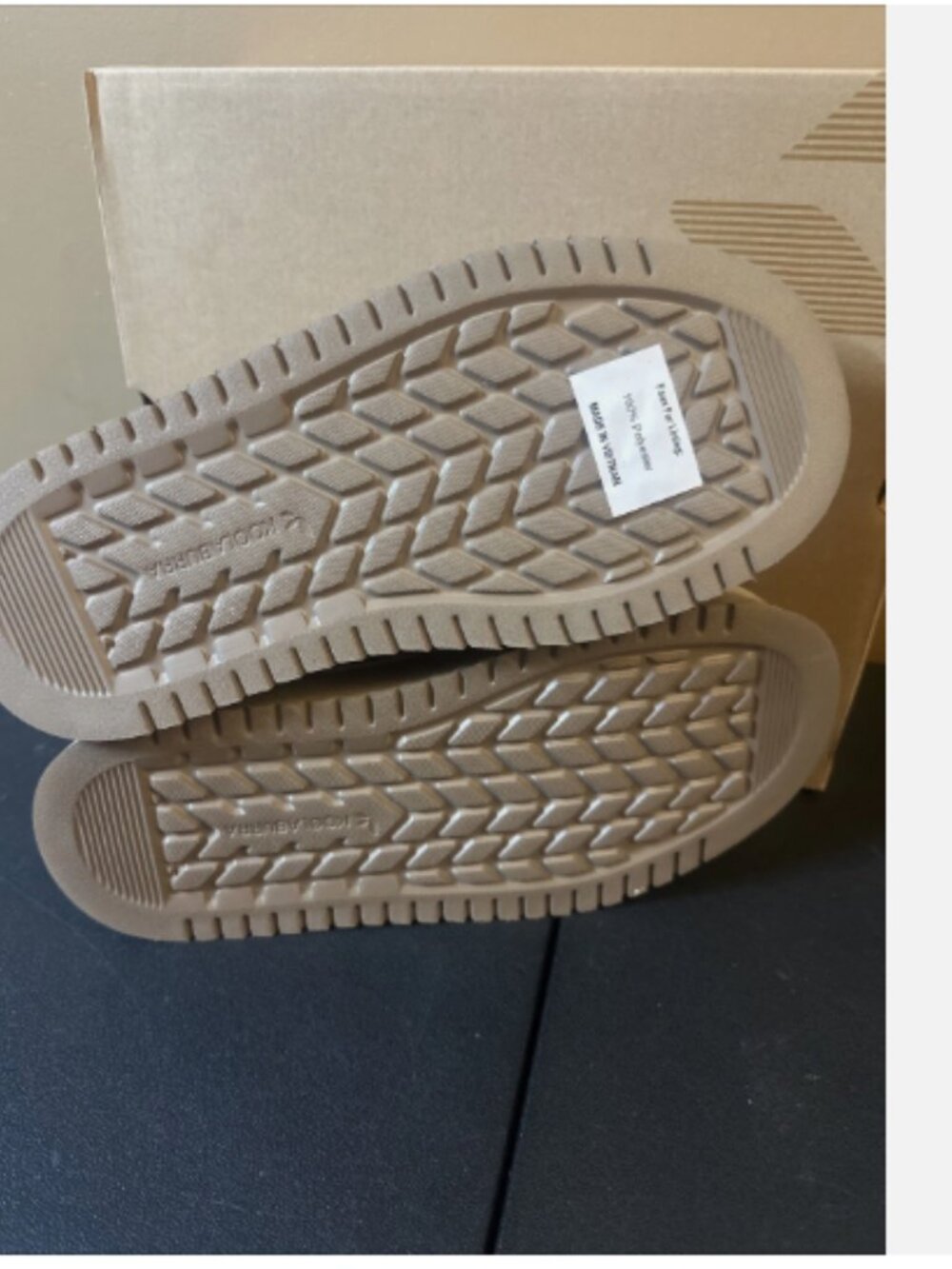 Koolaburra by UGG Suede Platform Slippers-Burree-Desert Storm-10M-NEW-A659001 - Picture 3 of 3